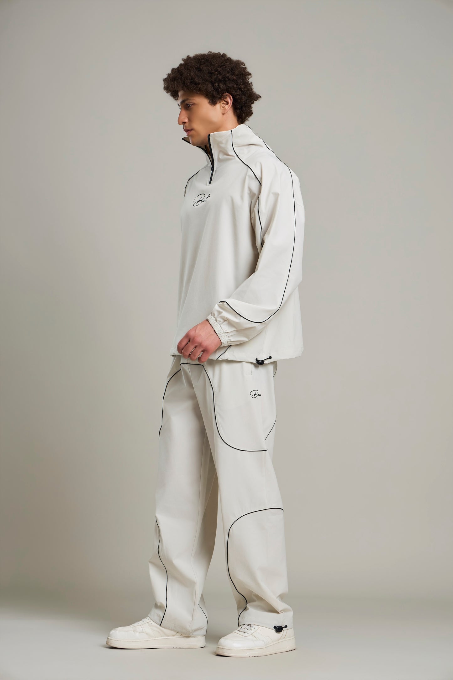 Bout Street Motion Tracksuit Set - Off White