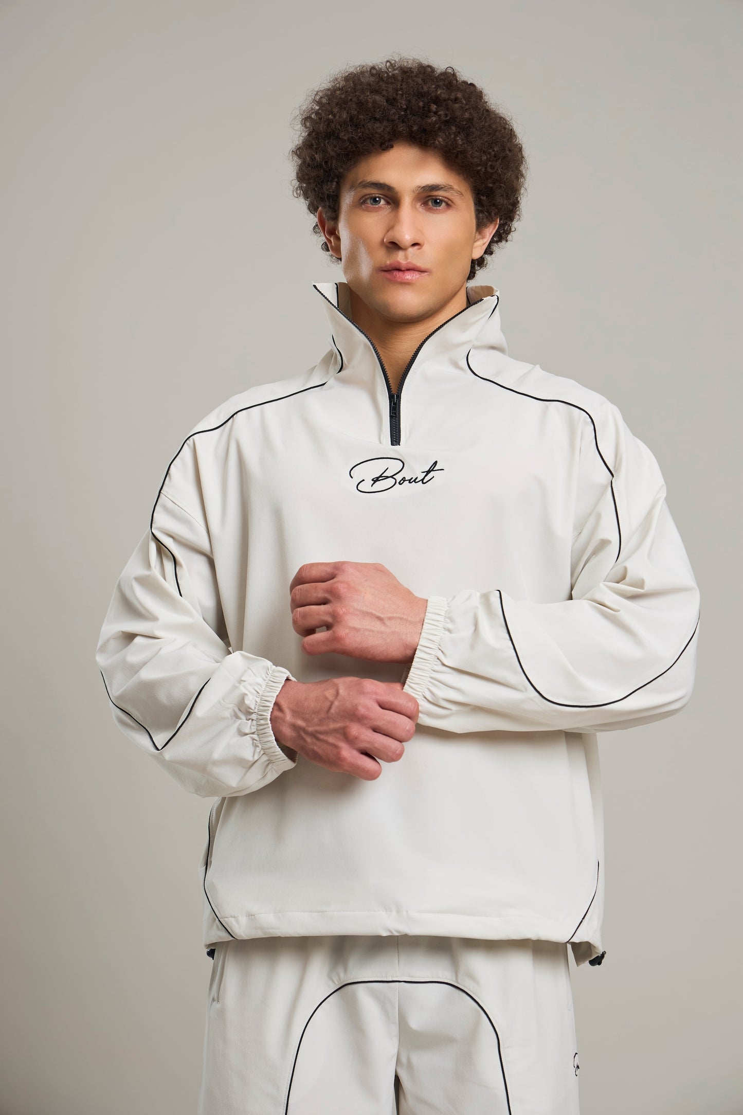 Bout Street Motion Tracksuit Set - Off White