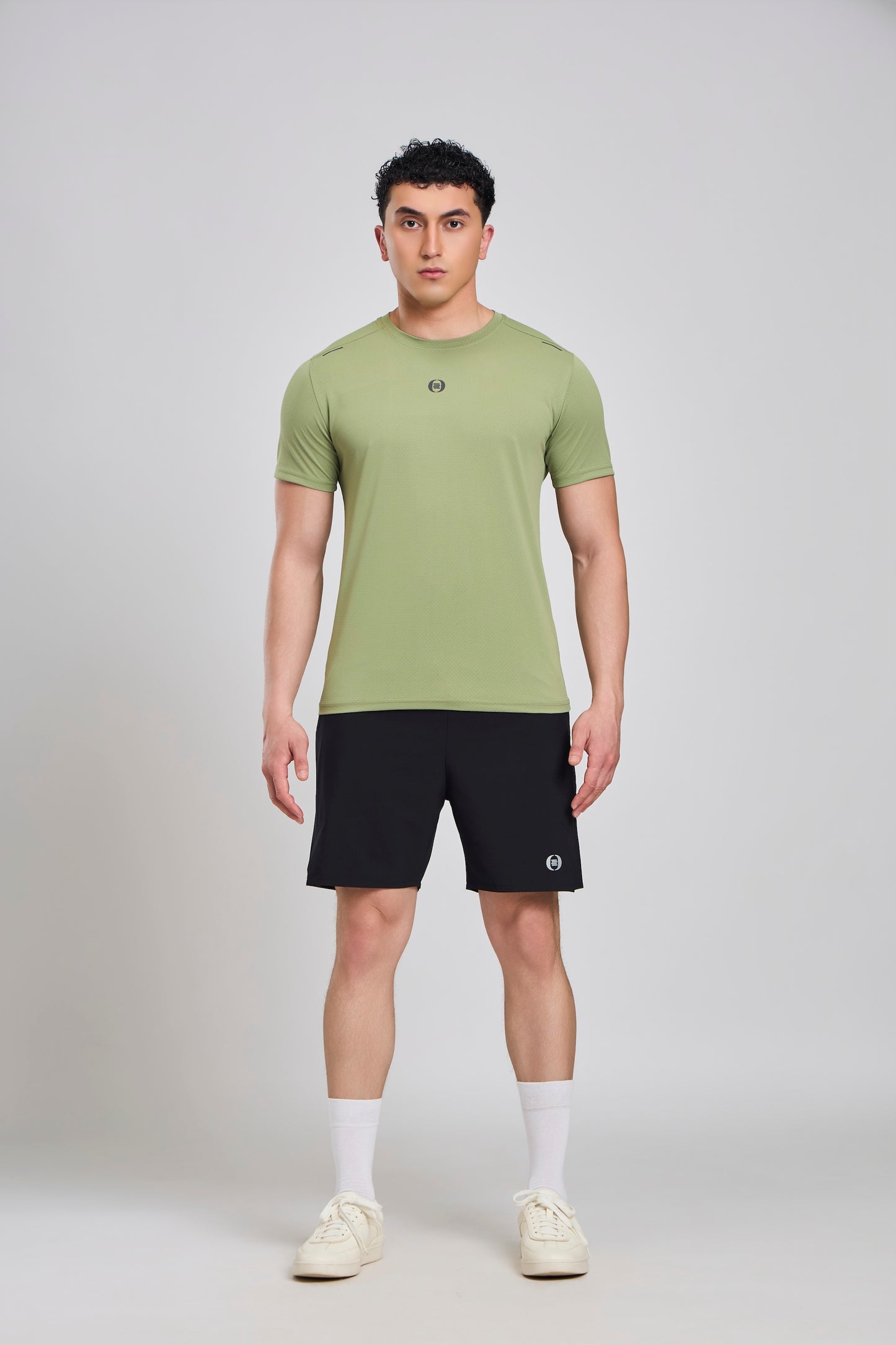 Bout Textured T-Shirt - Military Green