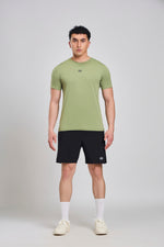 Bout Textured T-Shirt - Military Green