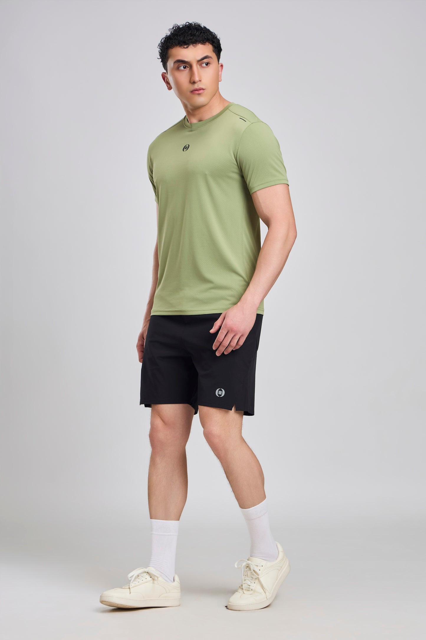 Bout Textured T-Shirt - Military Green