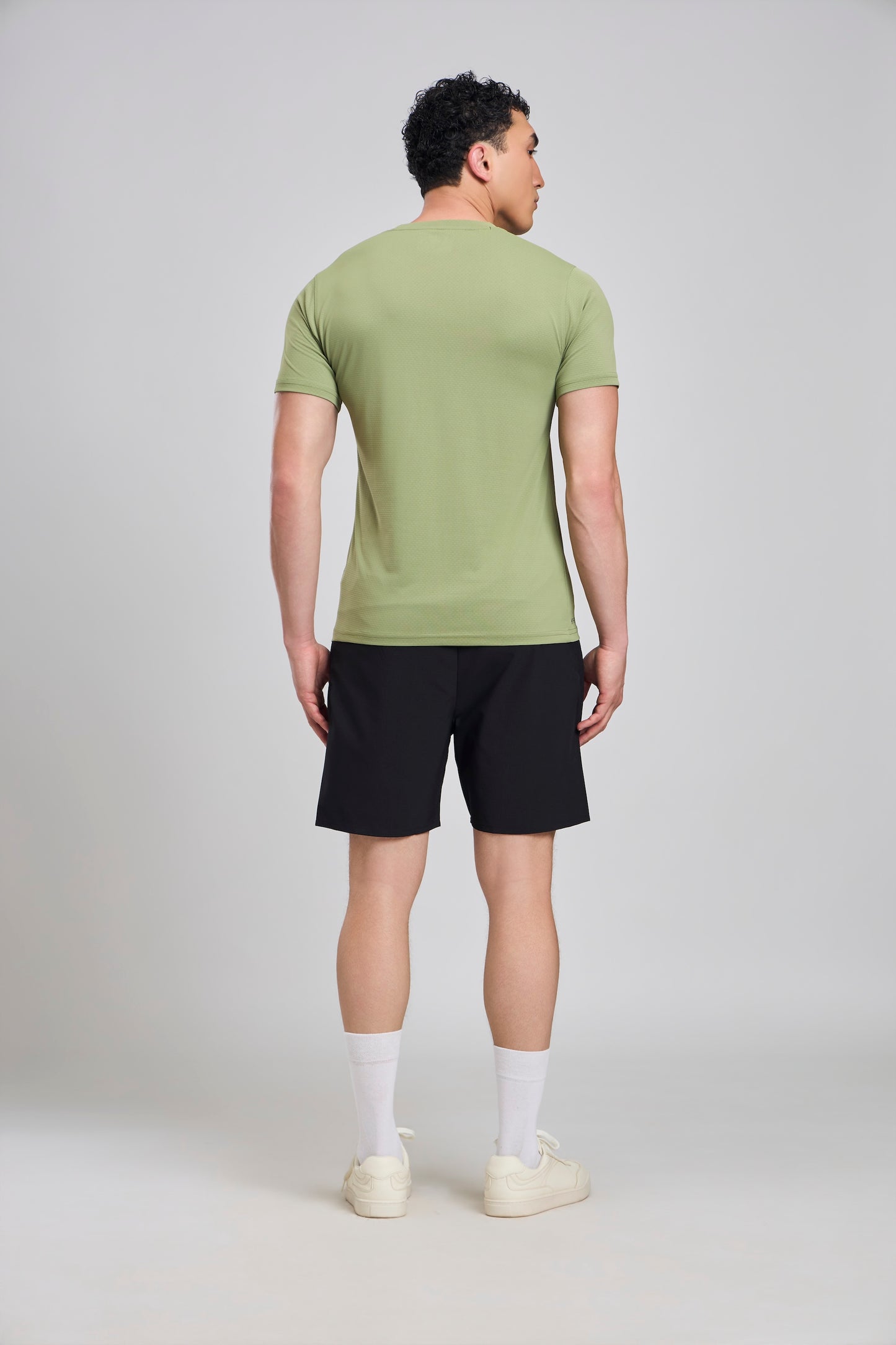 Bout Textured T-Shirt - Military Green