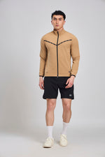 Bout Streetform Track Jacket - Camel Brown