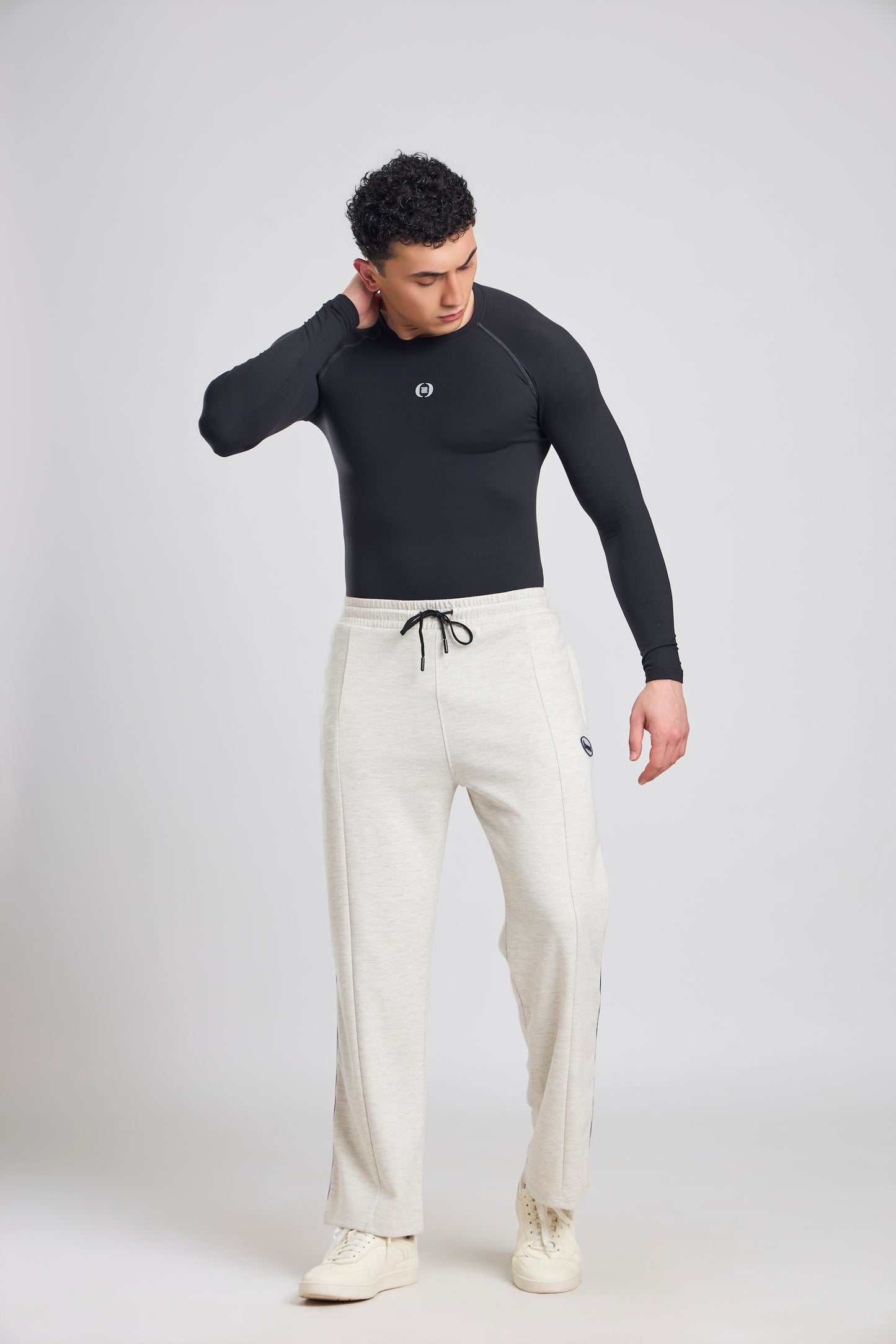 Bout Compression Full Sleeve Tee - Black