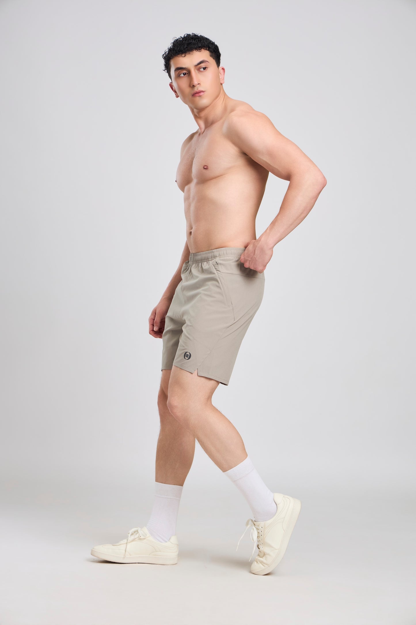Bout Everyday Performance Shorts - Light Beige