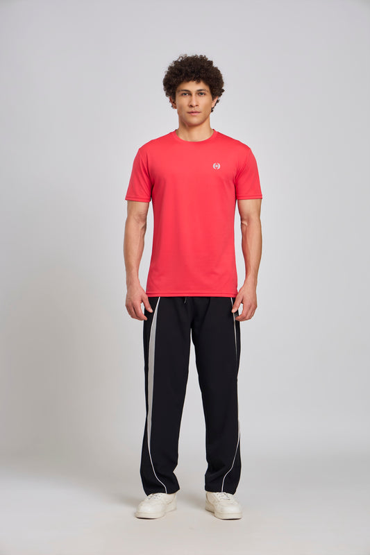 Bout Cut & Sew Active Tee - Coral Red