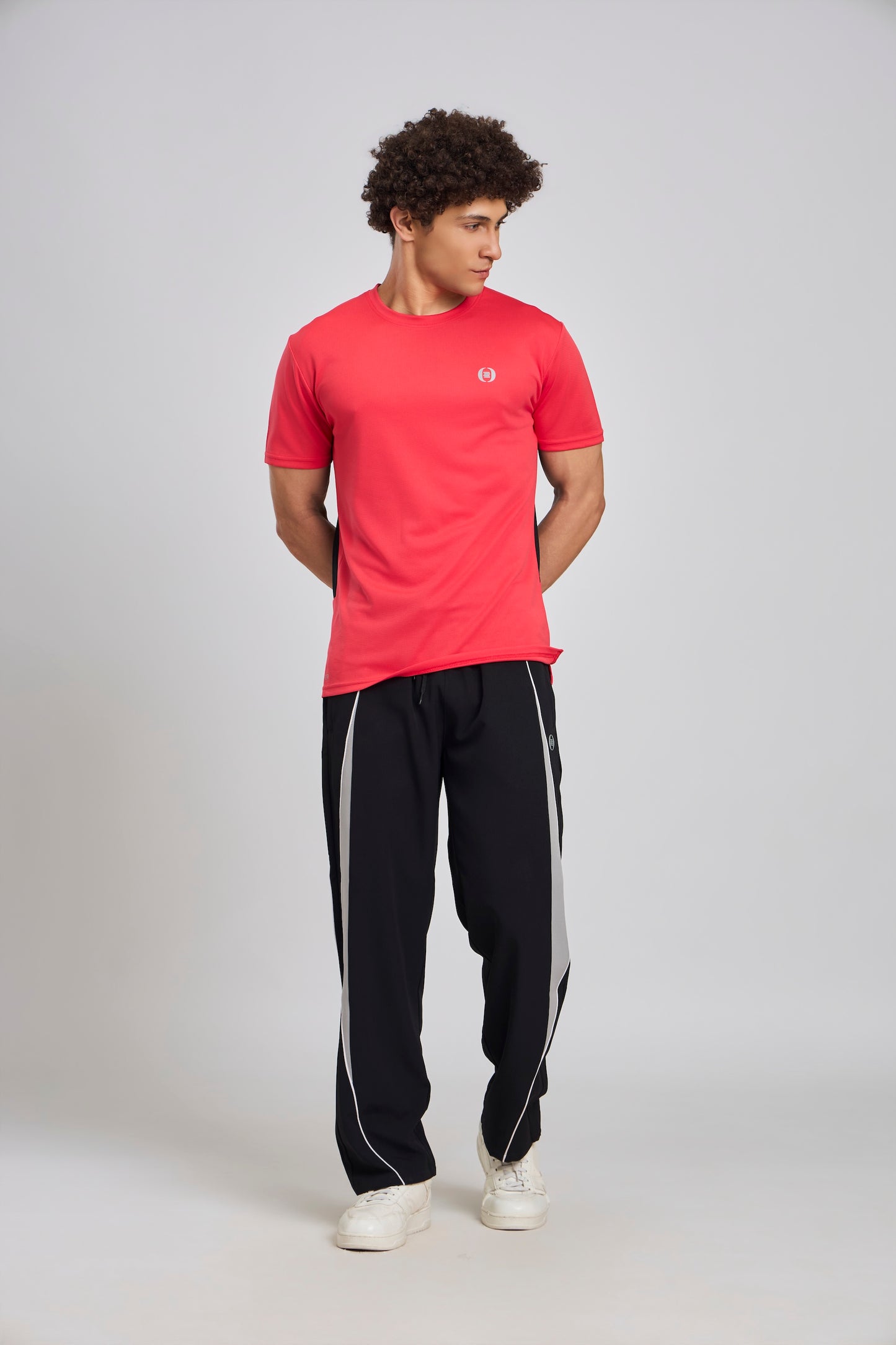 Bout Cut & Sew Active Tee - Coral Red