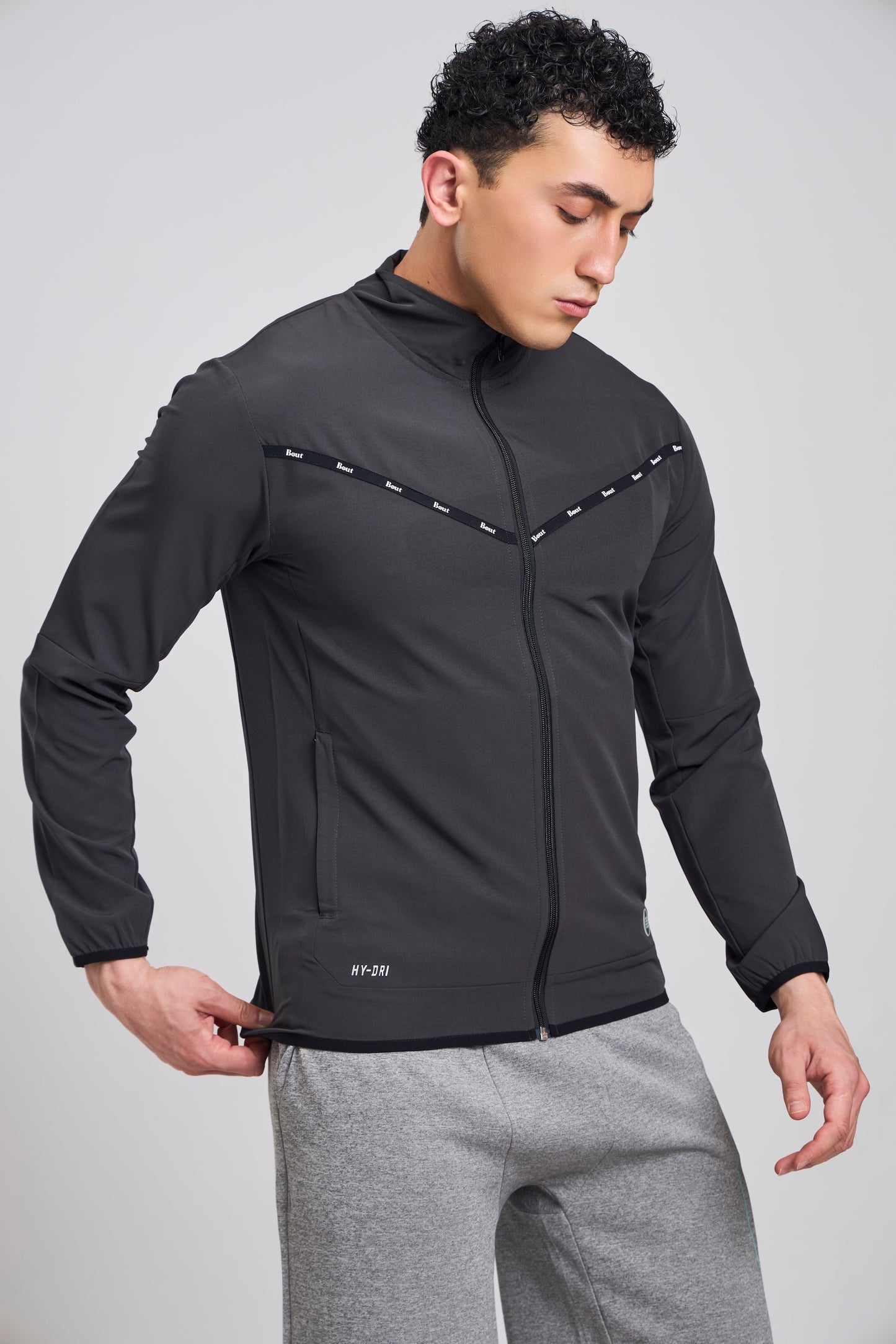 Bout StreetformTrack Jacket - Charcoal Grey