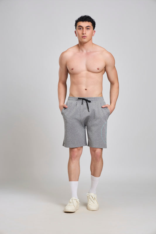 Bout Leisure Performance Shorts - Light Grey