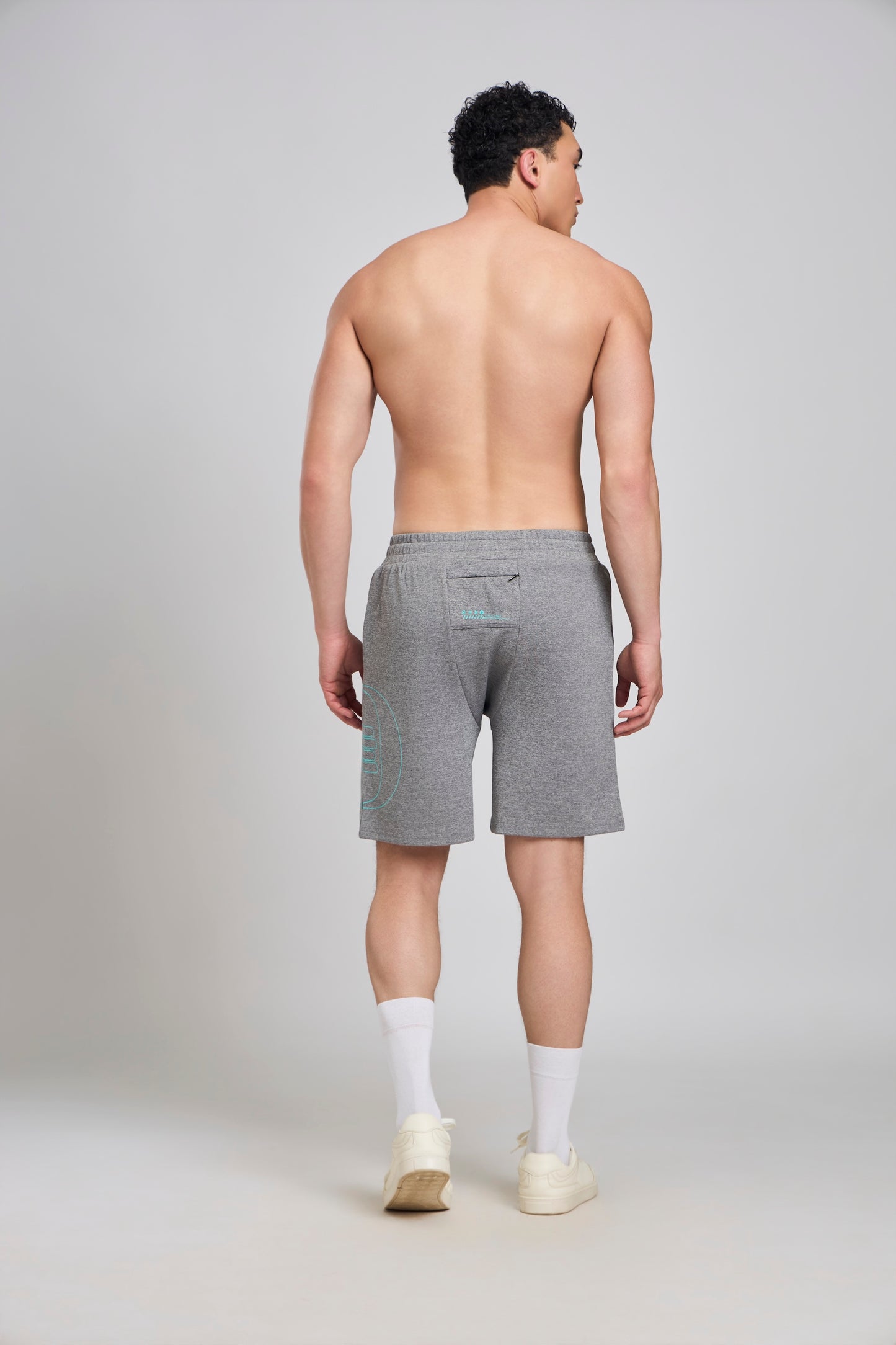 Bout Leisure Performance Shorts - Light Grey