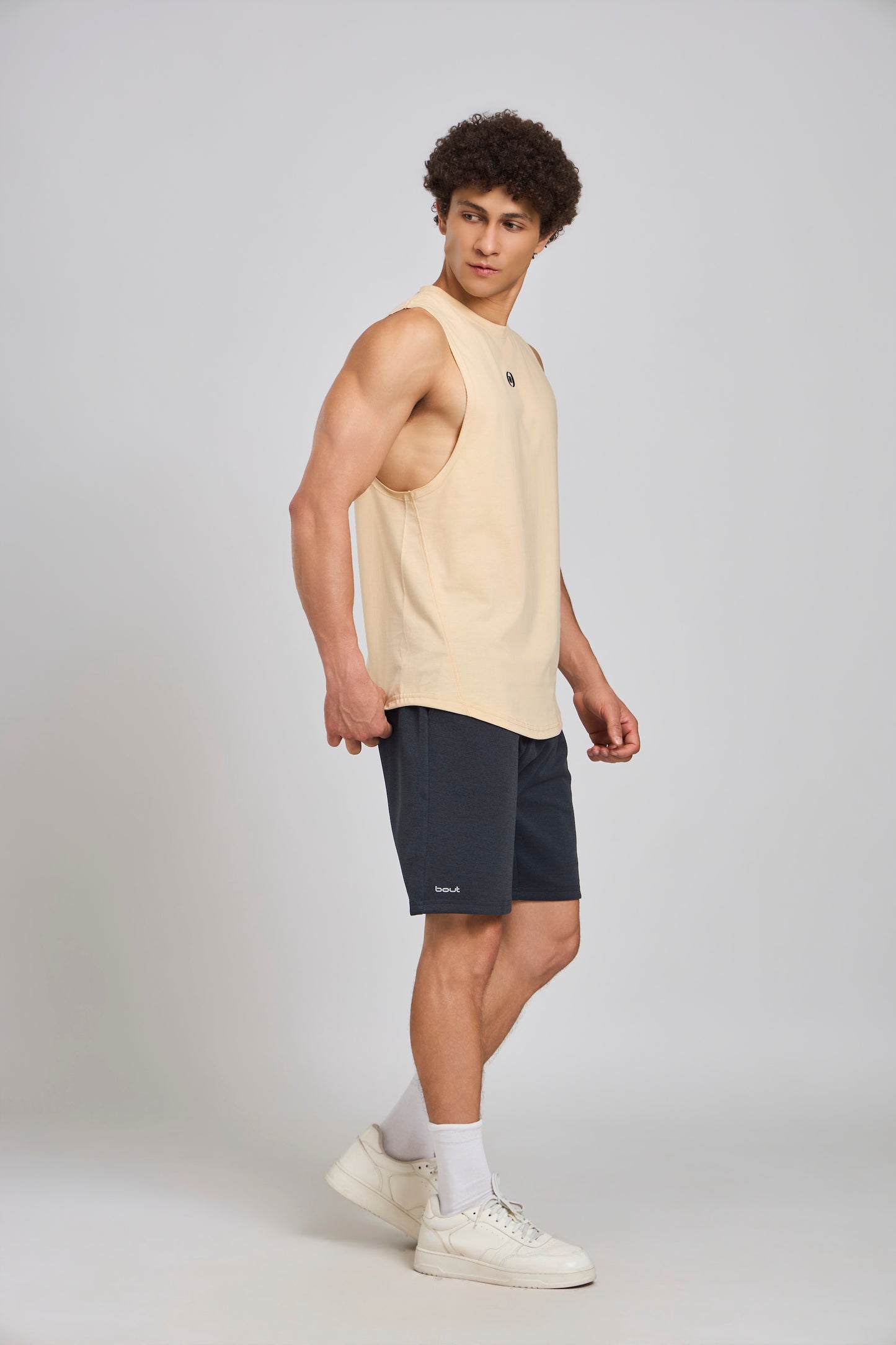 Bout Court Craft Vest - Sand Beige