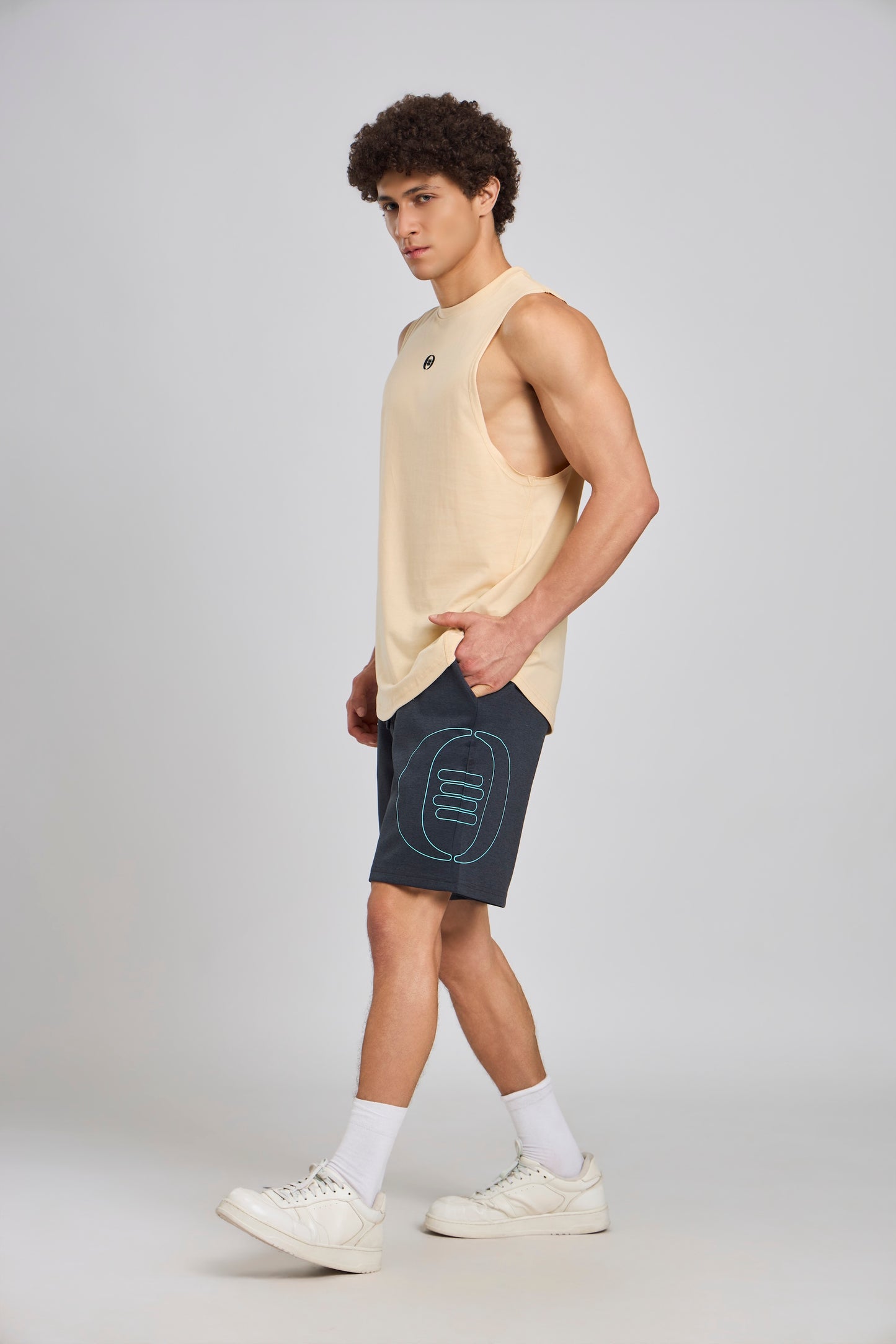 Bout Court Craft Vest - Sand Beige