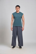 Bout Muscle Tank - Slate Teal