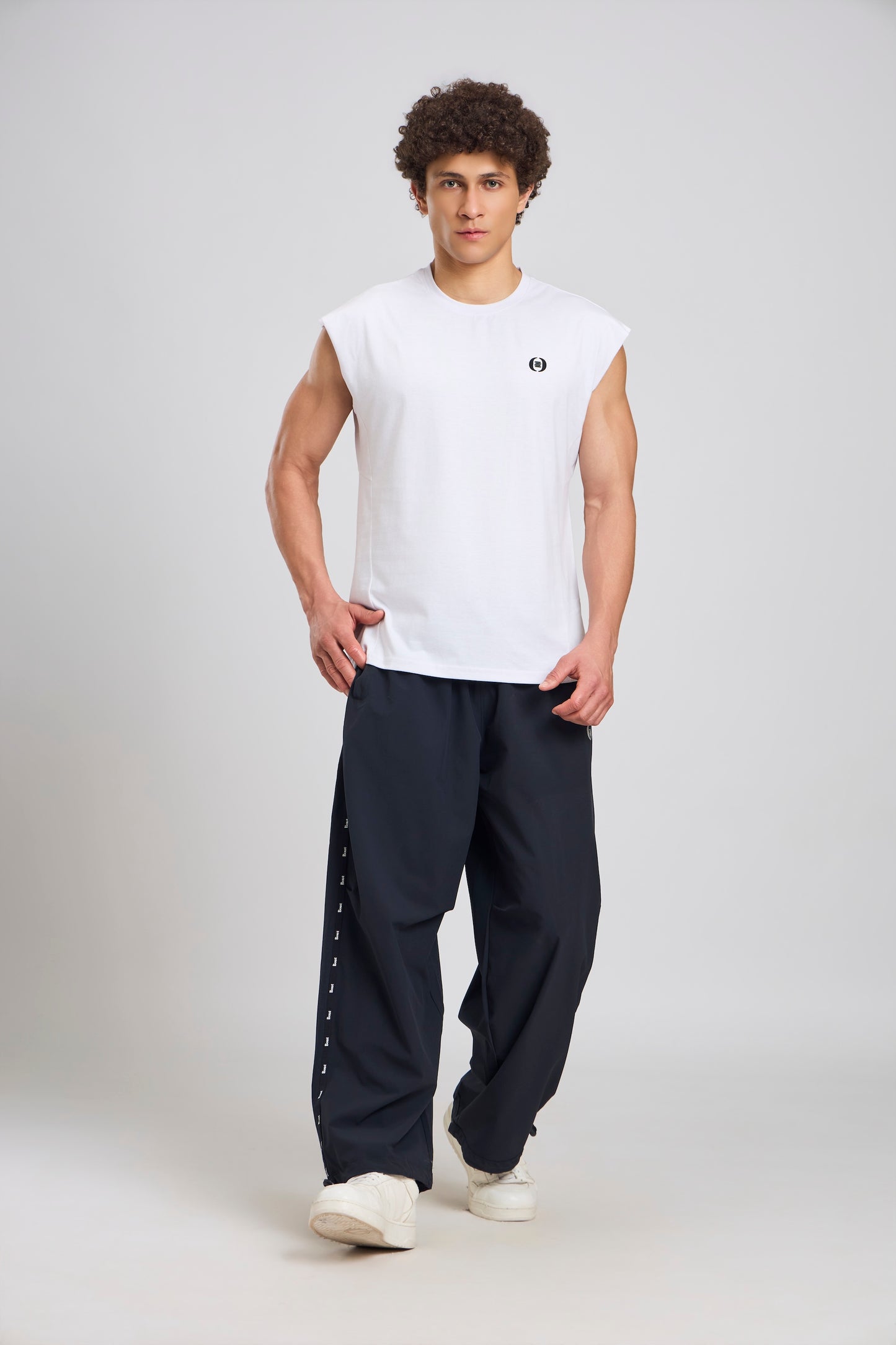 Bout Muscle Tank - White
