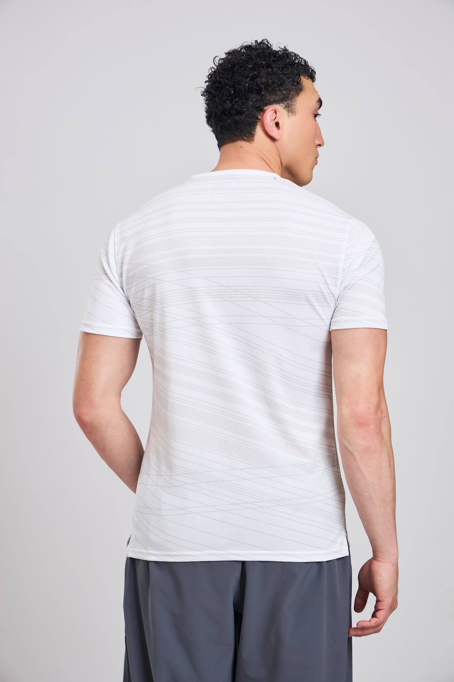 Bout Printed Active Tee - White