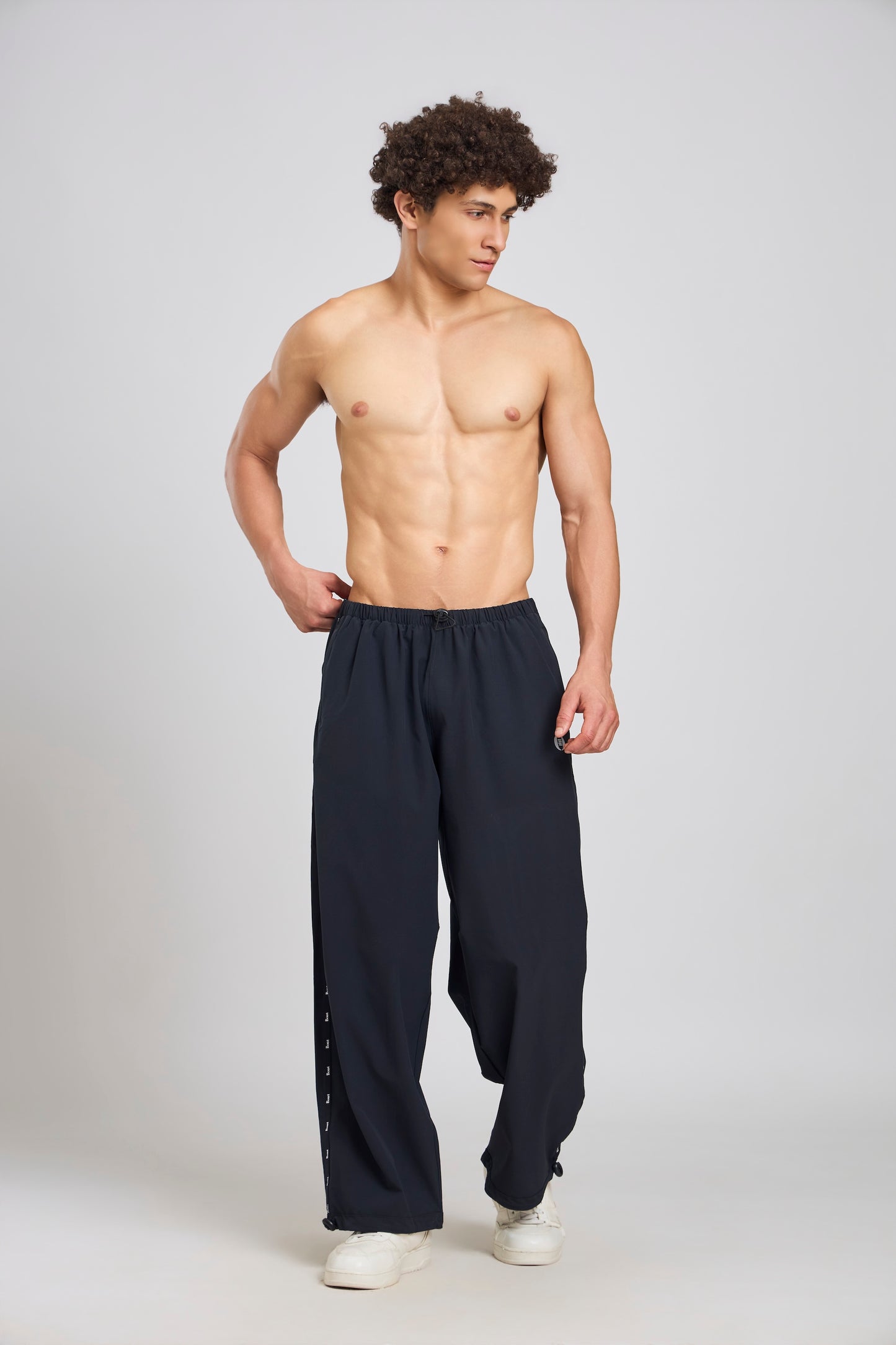Bout Baggy Fit Training Pants - Black