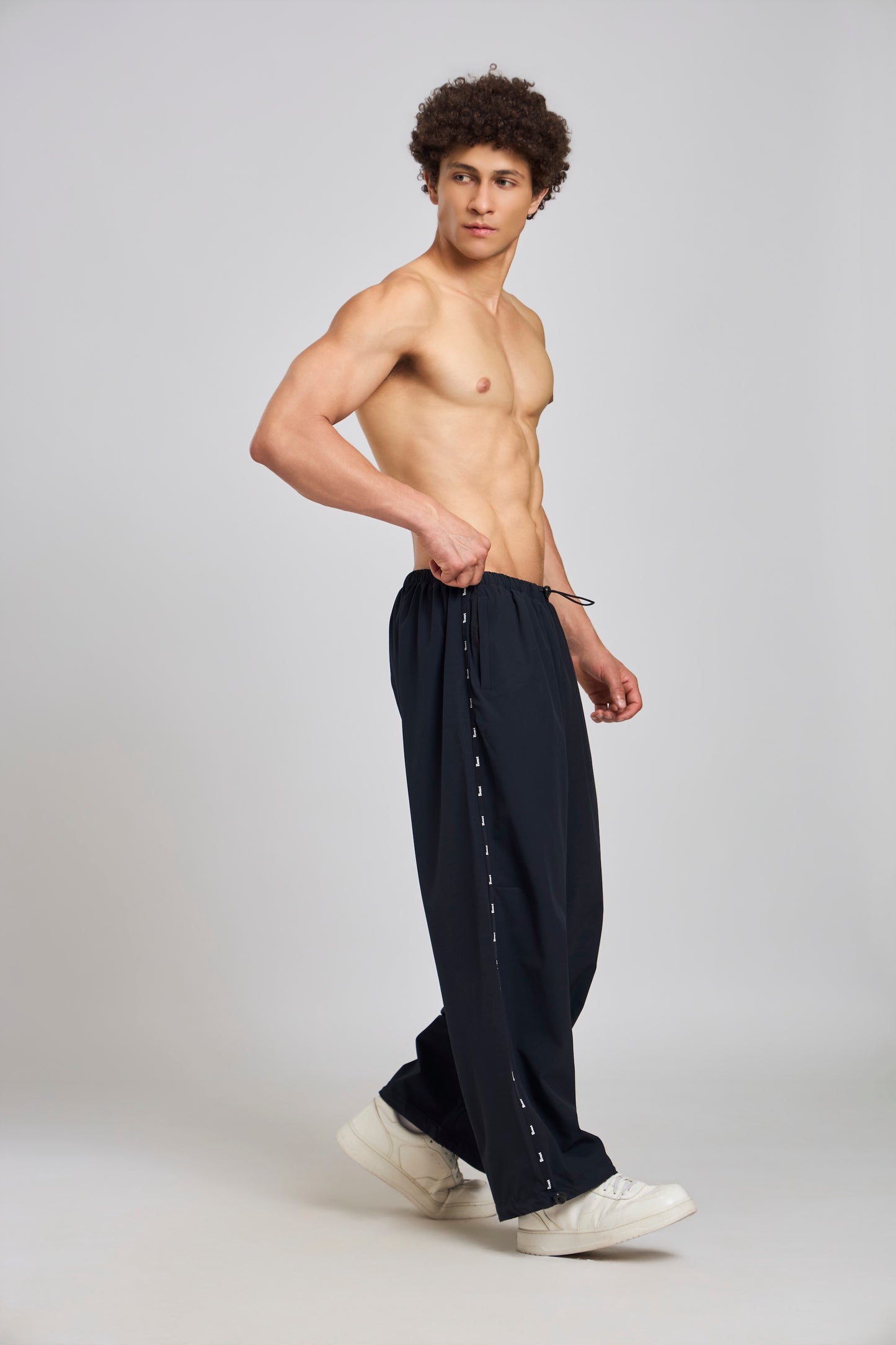 Bout Baggy Fit Training Pants - Black